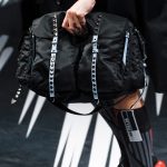 Prada Black Nylon Studded Messenger Bag - Spring 2018