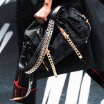 Prada Black Studded Nylon Messenger Bag 2 - Spring 2018