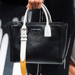 Prada Black/White Top Handle Bag - Spring 2018