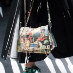 Prada Multicolor Comic Printed Etiquette Shoulder Bag - Spring 2018