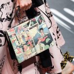 Prada Multicolor Comic Printed Light Frame Shoulder Bag - Spring 2018