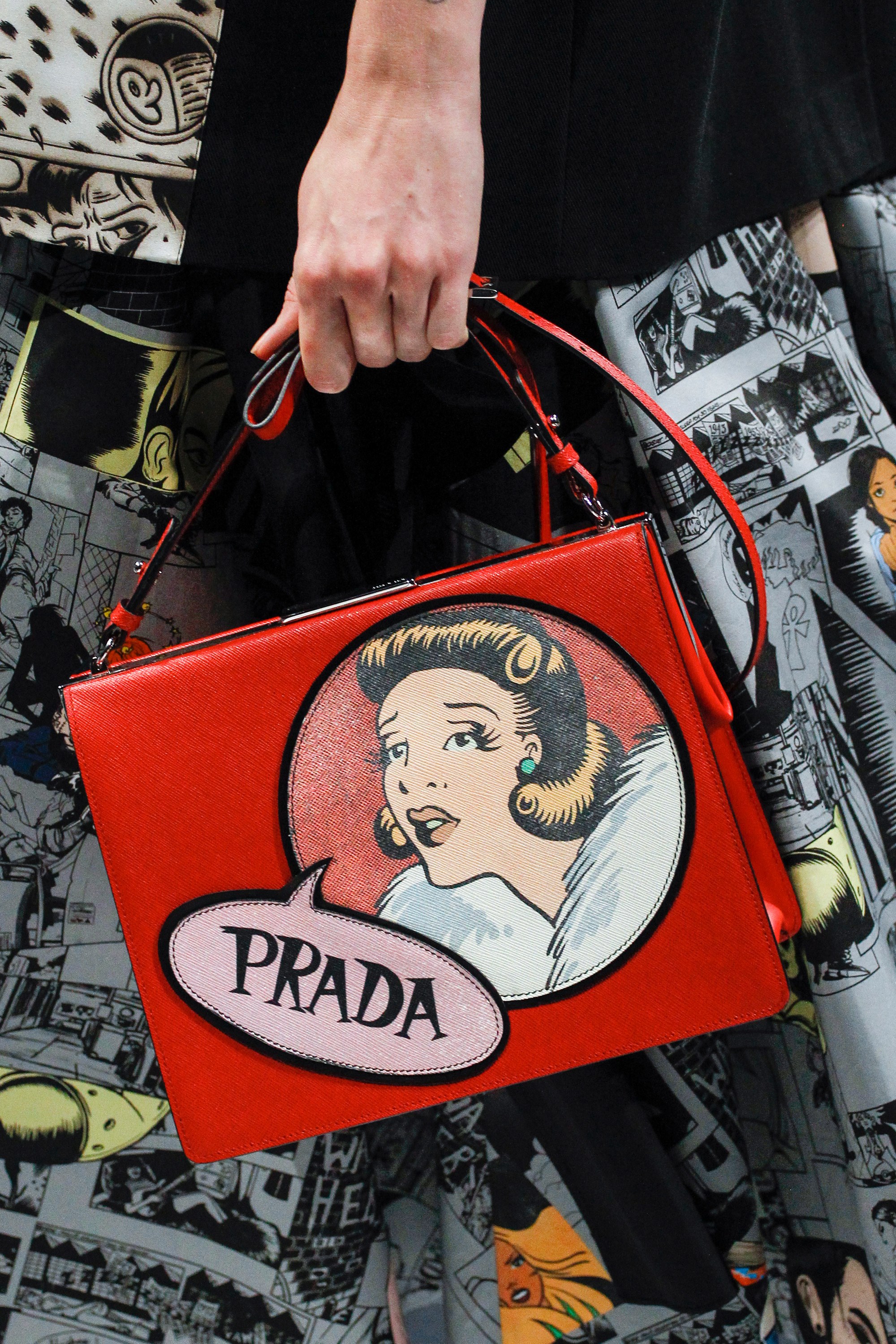 The Hadids Present a Unified Front with New Spring 2018 Bags from Prada -  PurseBlog