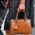 Prada Tan Crocodile Top Handle Bag - Spring 2018