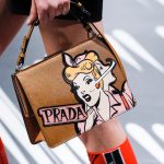 Prada Tan/Pink Light Frame Shoulder Bag - Spring 2018