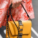 Prada Yellow Studded Flap Bag - Spring 2018