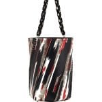 Proenza Schouler Multicolor Whipstitch Brushstroke Hex Large Bucket Bag