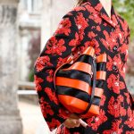 Proenza Schouler Red/Black Striped Tote Bag - Spring 2018