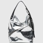 Proenza Schouler Silver Medium Hobo Bag