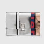 Proenza Schouler Silver Metallic Small Lunch Bag