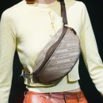 Balenciaga Beige Monogram Belt Bag - Spring 2018