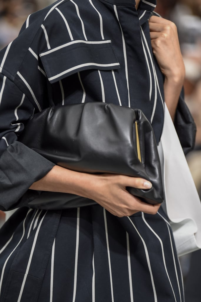 CELINE Purse Clutch Runway Bag Black Calfskin Brass Spring 2018 Phoebe Philo