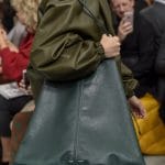 Celine Dark Green Tote Bag - Spring 2018