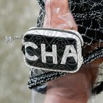 Chanel White/Black Logo Embroidered Mini Bag 2 - Spring 2018