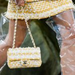 Chanel Yellow Tweed Classic Flap Bag - Spring 2018