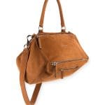 Givenchy Beige Nubuck Pandora Medium Satchel Bag