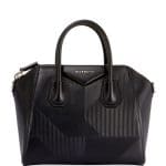 Givenchy Black Embossed Small Antigona Bag