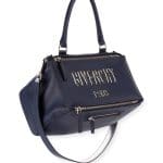 Givenchy Dark Bubble Logo Bubble Medium Pandora Satchel Bag