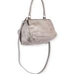 Givenchy Light Gray Pandora Pepe Small Satchel Bag