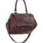 Givenchy Maroon Pandora Pepe Medium Satchel Bag