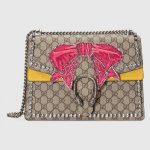 Gucci GG Supreme with Bow Dionysus Medium Shoulder Bag