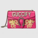 Gucci Pink Guccify Dionysus Small Shoulder Bag