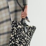 Hermes Black/White Raffia Tote Bag - Spring 2018