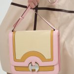 Hermes Pink/Yellow 2002 Flap Bag - Spring 2018