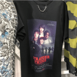 Louis Vuitton Black Stranger Things Print T-Shirt