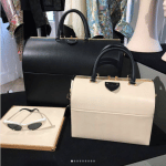Louis Vuitton Black and Beige Speedy Bags 2