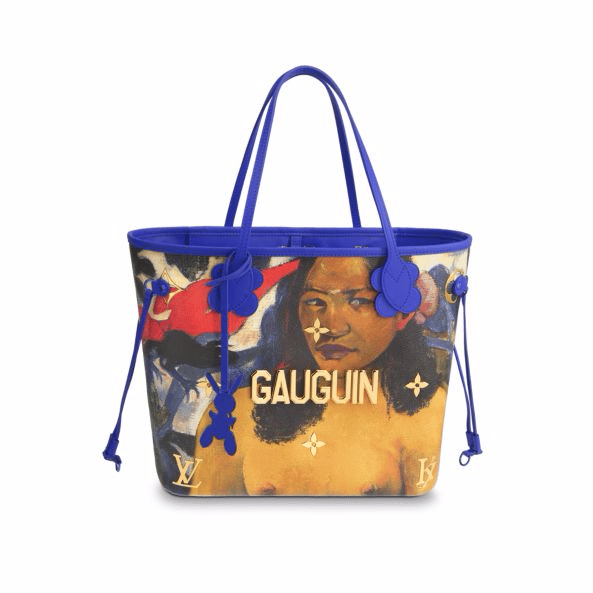 Louis Vuitton x Jeff Koons Neverfull Claude Monet Masters (Without