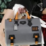 Louis Vuitton Gray/Orange Speedy Bag - Spring 2018