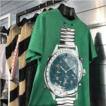 Louis Vuitton Green Watch Print T-Shirt