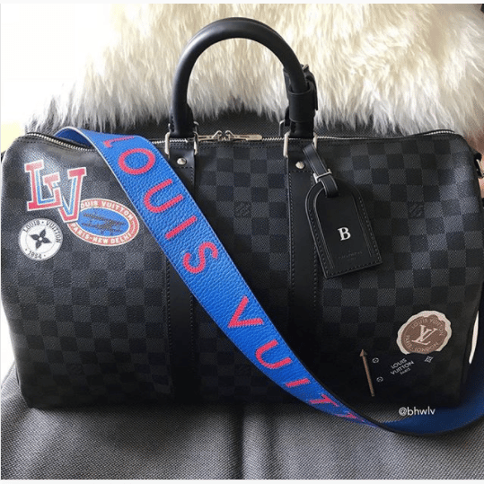 Louis Vuitton Avenue Sling Bag Blue | SEMA Data Co-op