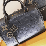 Louis Vuitton Marine Metal Monogram Empreinte with Pins Speedy Bandoulière 25 Bag 3