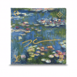 Louis Vuitton Water Lilies Monogram Shawl Light