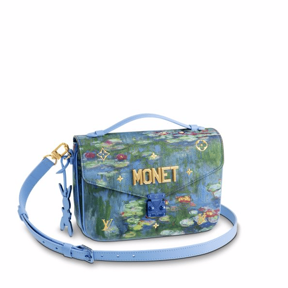 Louis Vuitton Limited Edition Coated Canvas Jeff Koons Monet