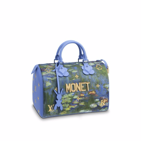 Louis Vuitton Limited Edition Coated Canvas Jeff Koons Monet