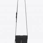 Saint Laurent Black Charlotte Toy Bag