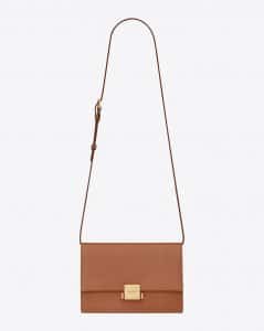 Saint Laurent Cognac Leather Bellechasse Medium Bag