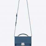 Saint Laurent Denim Blue Bellechasse Medium Bag