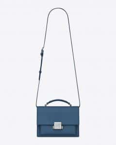 Saint Laurent Denim Blue Bellechasse Medium Bag