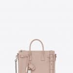 Saint Laurent Pink Baby Sac De Jour Souple Duffle Bag