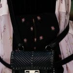 Valentino Black Ziggy Stud Belt Bag - Spring 2018