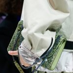 Valentino Light Green Embellished Demilune Shoulder Bag - Spring 2018