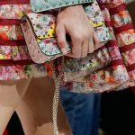 Valentino Pink Floral Embellished Rockstud Spike Bag 2 - Spring 2018