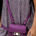 Valentino Purple Ziggy Stud Belt Bag - Spring 2018