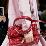 Valentino Red Rockstud Top Handle Bag - Spring 2018