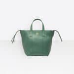 Balenciaga Vert Emeraude Laundry Cabas XS Bag
