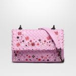 Bottega Veneta Dragee Intrecciato Meadow Flower Baby Olimpia Bag