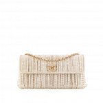 Chanel Beige Elaphe Clutch Bag